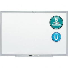 Quartet - 18" High x 24" Wide Magnetic Dry Erase Board - Steel, Includes Dry-Erase Marker & Mounting Kit - Benchmark Tooling