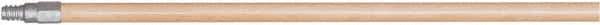 Harper Brush - 60 x 15/16" Wood Squeegee Handle - Threaded Connection, Tan - Benchmark Tooling