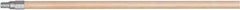 Harper Brush - 60 x 15/16" Wood Squeegee Handle - Threaded Connection, Tan - Benchmark Tooling