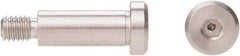 Made in USA - 3/16" Shoulder Diam x 3/8" Shoulder Length, #8-32 UNC, Hex Socket Low Profile Precision Shoulder Screw - 18-8 Stainless Steel, Uncoated, 7/64" Head Height - Benchmark Tooling