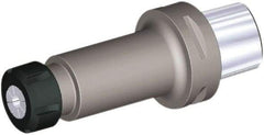 Kennametal - 1/64" to 1/2" Capacity, 60mm Projection, Taper Shank, ER20 Collet Chuck - 90mm OAL, 50mm Shank Diam - Exact Industrial Supply