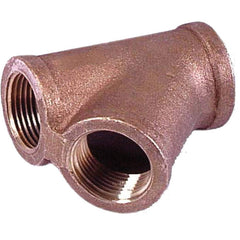 Merit Brass - Brass & Chrome Pipe Fittings Type: 45 Degree Y-Branch Fitting Size: 3/8 - Benchmark Tooling