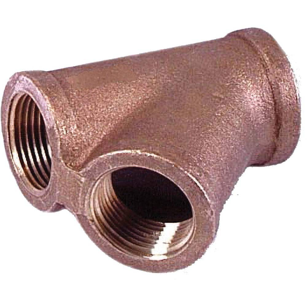 Merit Brass - Brass & Chrome Pipe Fittings Type: 45 Degree Y-Branch Fitting Size: 1/4 - Benchmark Tooling