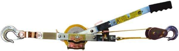 Maasdam - 4,000 Lb Lifting Capacity, Strap Hoist - Made from Strap - Benchmark Tooling