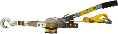 Maasdam - 2,000 Lb Lifting Capacity, Strap Hoist - Made from Strap - Benchmark Tooling