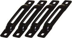 Snap-Loc - 1' Long x 2" Diam, Black Tie Down Strap Kit - Benchmark Tooling