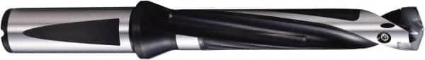 Kyocera - 0.591 to 0.63" Diam, 5xD, 3.15" Max Depth, 3/4" Shank Diam, 6" OAL, Replaceable Tip Drill - DA Insert, 150 Seat Size, SF 5xD Toolholder, Series Magic Drill DRA - Benchmark Tooling