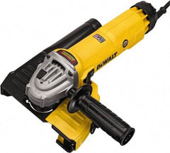 DeWALT - 6" Wheel Diam, 9,000 RPM, Corded Angle & Disc Grinder - 5/8-11 Spindle, 120 Volts, 13 Amps - Benchmark Tooling