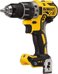 DeWALT - 20 Volt 1/2" Chuck Pistol Grip Handle Cordless Drill - 0-2000 RPM, Keyless Chuck, Reversible, Lithium-Ion Batteries Not Included - Benchmark Tooling