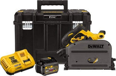 DeWALT - 60 Volt, 6-1/2" Blade, Cordless Circular Saw - 4,000 RPM, 1 Lithium-Ion Battery Included - Benchmark Tooling