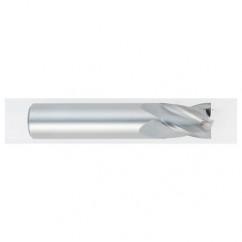 5/8 Dia. x 3 Overall Length 4-Flute Square End Solid Carbide SE End Mill-Round Shank-Center Cutting-Uncoated - Benchmark Tooling