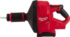 Milwaukee Tool - 18V Battery Battery Drain Cleaning Machine - For 3" Pipe, 35' Cable - Benchmark Tooling