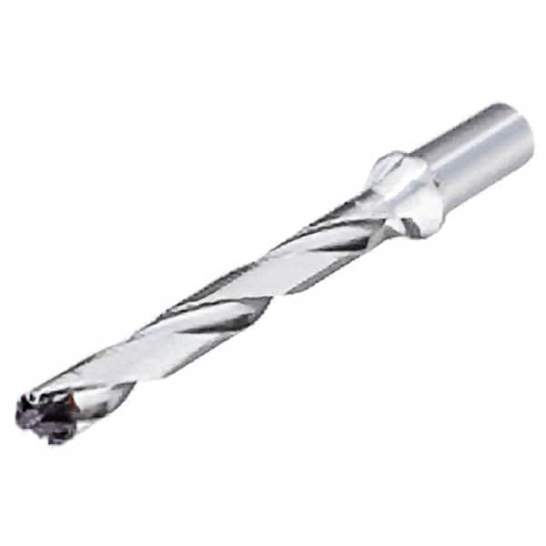 Iscar - 0.414" to 0.43" Diam, 8xD, 3.31" Max Depth, 0.63" Shank Diam, 5.84" OAL, Replaceable-Tip Drill - FCP, ICK, ICK-2M, ICM, ICN, ICP, iCP-2M Insert, 10 Seat Size, 88289921 Toolholder, Series SumoCham - Benchmark Tooling