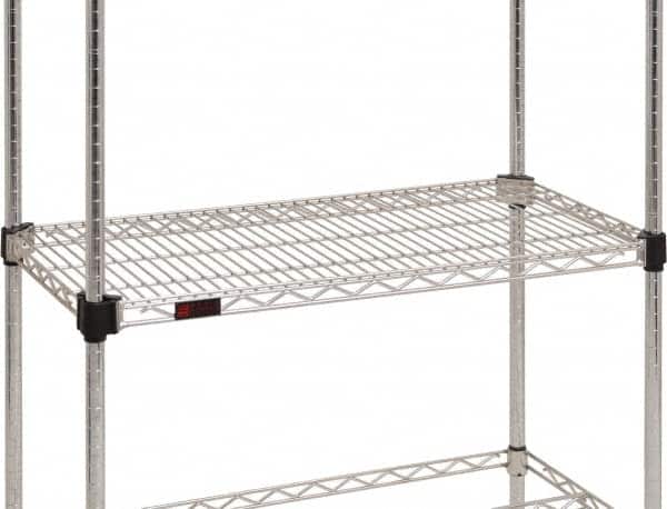 Eagle MHC - 72" Wide, 1-1/8 High, Open Shelving Accessory/Component - Stainless Steel, Stainless Steel Finish, 21" Deep, Use with Eagle MHC Shelving - Benchmark Tooling