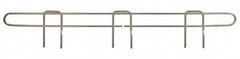 Eagle MHC - 21" Wide, 1 High, Open Shelving Accessory/Component - Steel Chrome Plated, Chrome Finish, 1/4" Deep, Use with Eagle MHC Shelving - Benchmark Tooling
