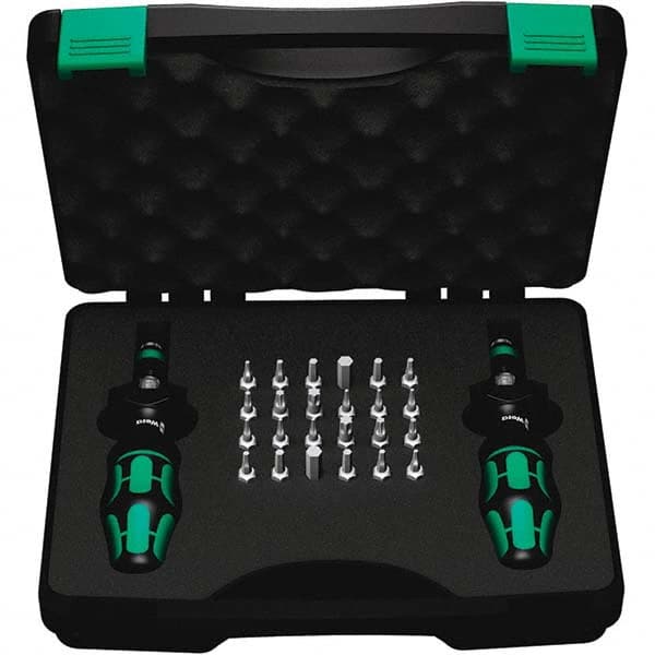 Wera - Torque Limiting Screwdrivers Type: Adjustable Torque Kit Minimum Torque (Nm): 0.30 - Benchmark Tooling