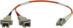 Tripp-Lite - 1' Long, LC/SC Computer Cable - Black, Male x Female - Benchmark Tooling