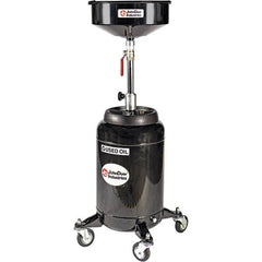 JohnDow - Oil Drain Containers Type: Oil Drain w/Casters Container Size: 16 Gal. - Benchmark Tooling