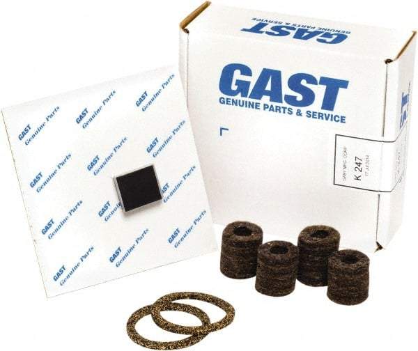 Gast - 10 Piece Air Compressor Repair Kit - For Use with Gast 0322/0522 Oil-Less Models - Benchmark Tooling