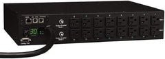 Tripp-Lite - 16 Outlets, 120 VAC30 Amps, 12' Cord, Power Outlet Strip - Rack Mount, 5-15/20R NEMA Configuration, 19" Strip - Benchmark Tooling