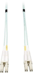 Tripp-Lite - 6' Long, LC/LC Head, Multimode Fiber Optic Cable - Aqua, Use with LAN - Benchmark Tooling