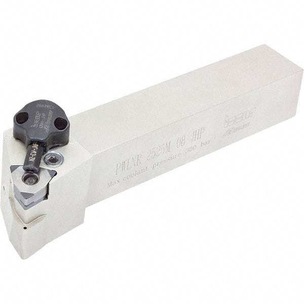 Iscar - PWLN, Left Hand Cut, 95° Lead Angle, 1" Shank Height x 1" Shank Width, Negative Rake Indexable Turning Toolholder - 6" OAL, WN..08.. Insert Compatibility, Series Isoturn - Benchmark Tooling