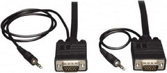 Tripp-Lite - 25' Long, HD15/3.5MM Computer Cable - Black, Male x Male - Benchmark Tooling