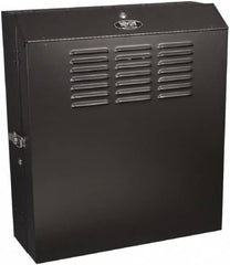 Tripp-Lite - 23-1/2" Overall Width x 5" Rack Height x 17-1/2" Overall Depth Data Cable Enclosure - 200 Lb Capacity, Black - Benchmark Tooling