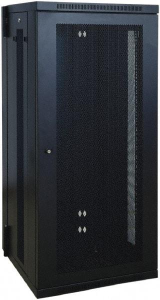 Tripp-Lite - 23.6" Overall Width x 26" Rack Height x 21.6" Overall Depth Data Cable Enclosure - 250 Lb Capacity, Black - Benchmark Tooling