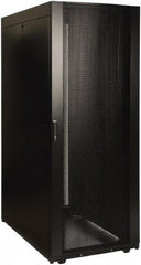 Tripp-Lite - 29.53" Overall Width x 45" Rack Height x 50.89" Overall Depth Data Cable Enclosure - 3,000 Lb Capacity, Black - Benchmark Tooling