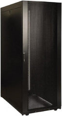 Tripp-Lite - 23.63" Overall Width x 42" Rack Height x 50.89" Overall Depth Data Cable Enclosure - 3,000 Lb Capacity, Black - Benchmark Tooling