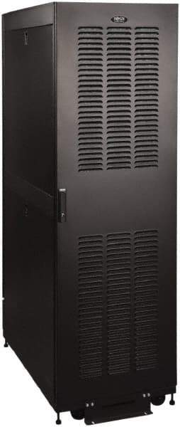 Tripp-Lite - 23.63" Overall Width x 42" Rack Height x 43" Overall Depth Data Cable Enclosure - 3,000 Lb Capacity, Black - Benchmark Tooling