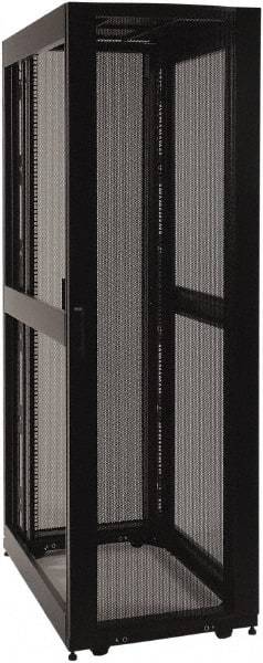 Tripp-Lite - 23.63" Overall Width x 42" Rack Height x 43" Overall Depth Data Cable Enclosure - 3,000 Lb Capacity, Black - Benchmark Tooling