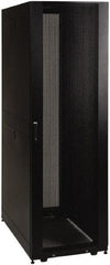 Tripp-Lite - 23.63" Overall Width x 42" Rack Height x 36" Overall Depth Data Cable Enclosure - 3,000 Lb Capacity, Black - Benchmark Tooling