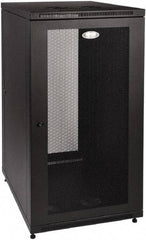 Tripp-Lite - 24.2" Overall Width x 24" Rack Height x 34.06" Overall Depth Data Cable Enclosure - 3,000 Lb Capacity, Black - Benchmark Tooling