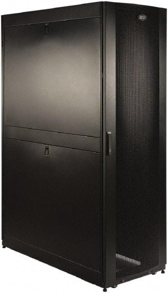 Tripp-Lite - 23.63" Overall Width x 42" Rack Height x 48" Overall Depth Data Cable Enclosure - 3,000 Lb Capacity, Black - Benchmark Tooling