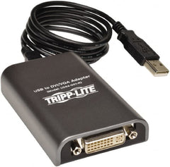 Tripp-Lite - External Multi-Monitor Video Card - USB Connector, Black, Use with Cabling and Video Applications - Benchmark Tooling