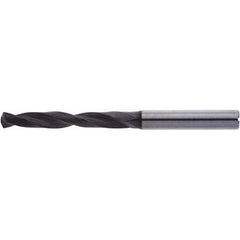 Accupro - 19/64" 140° Spiral Flute Solid Carbide Screw Machine Drill Bit - Benchmark Tooling