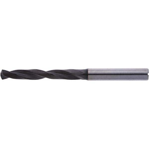 Accupro - 1/4" 140° Spiral Flute Solid Carbide Screw Machine Drill Bit - Benchmark Tooling