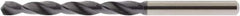 Accupro - #50 118° Solid Carbide Jobber Drill - AlTiN Finish, Right Hand Cut, Spiral Flute, Straight Shank, 46mm OAL - Benchmark Tooling