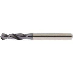 Accupro - 4.2mm 118° Spiral Flute Solid Carbide Screw Machine Drill Bit - Benchmark Tooling