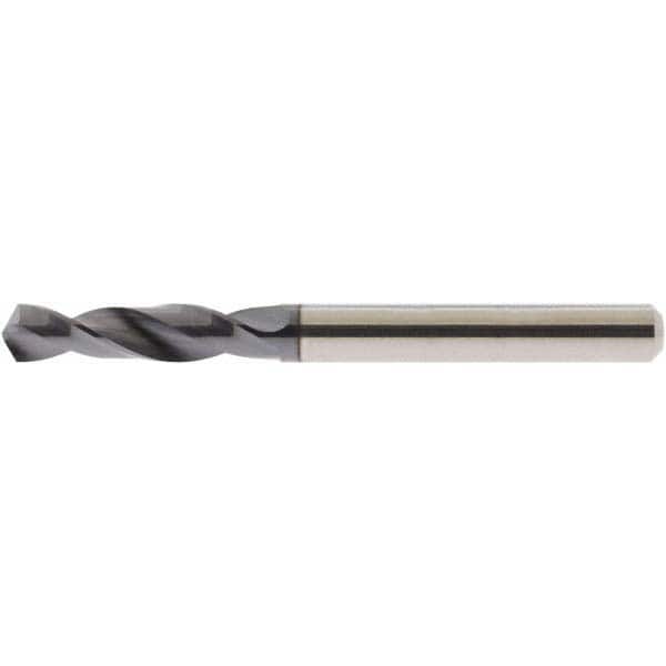 Accupro - #2 118° Spiral Flute Solid Carbide Screw Machine Drill Bit - Benchmark Tooling