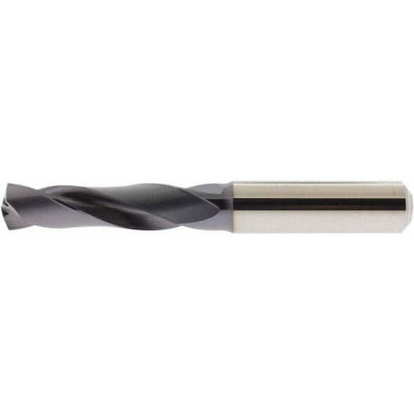 Accupro - 27/64" 140° Spiral Flute Solid Carbide Screw Machine Drill Bit - Benchmark Tooling