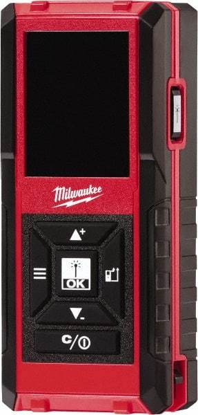 Milwaukee Tool - 330' Range, Laser Distance Finder - Accurate to 1/16" - Benchmark Tooling