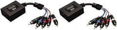 Tripp-Lite - Component Video with Stereo Audio Extender Kit - 4 Ports - Benchmark Tooling