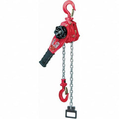 Coffing - 6,000 Lb Capacity, 15' Lift Height, Chain Manual Lever Hoist - Benchmark Tooling