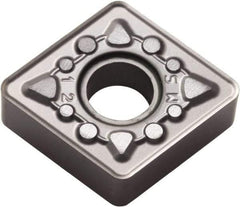 Kyocera - CNMG432 MS Grade PR005S Carbide Turning Insert - Megacoat Hard Finish, 80° Diamond, 1/2" Inscr Circle, 3/16" Thick, 1/32" Corner Radius - Benchmark Tooling