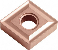 Kyocera - CNMG431 NONE Grade CA315 Carbide Turning Insert - TiCN/Al2O3 Finish, 80° Diamond, 1/2" Inscr Circle, 3/16" Thick, 1/64" Corner Radius - Benchmark Tooling
