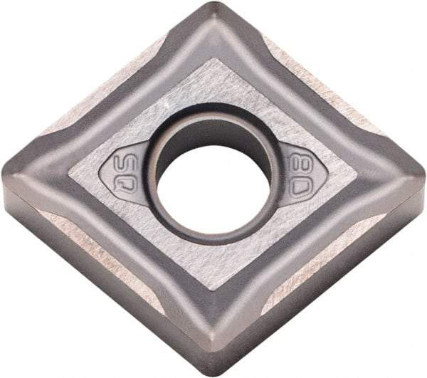 Kyocera - CNMG544 SQ Grade PR015S Carbide Turning Insert - Megacoat Hard Finish, 80° Diamond, 5/8" Inscr Circle, 1/4" Thick, 1/16" Corner Radius - Benchmark Tooling