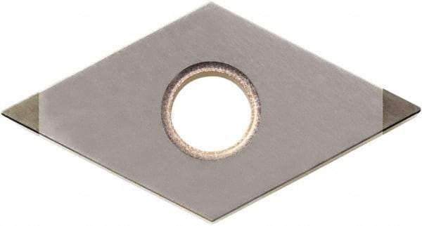 Kyocera - DNGA432 ME Grade KBN05M CBN Turning Insert - Megacoat Finish, 55° Diamond, 1/2" Inscr Circle, 3/16" Thick, 1/32" Corner Radius - Benchmark Tooling